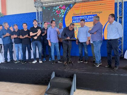 Deputado Dilmar Dal Bosco em agenda no municipio de Juruena